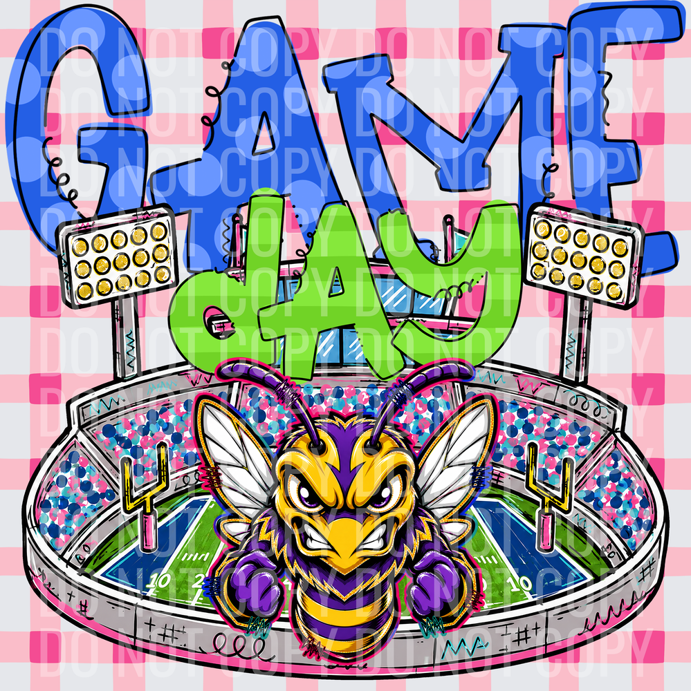 KayndiDesigns 08.26 Game Day Stadium Yellow Jackets 3