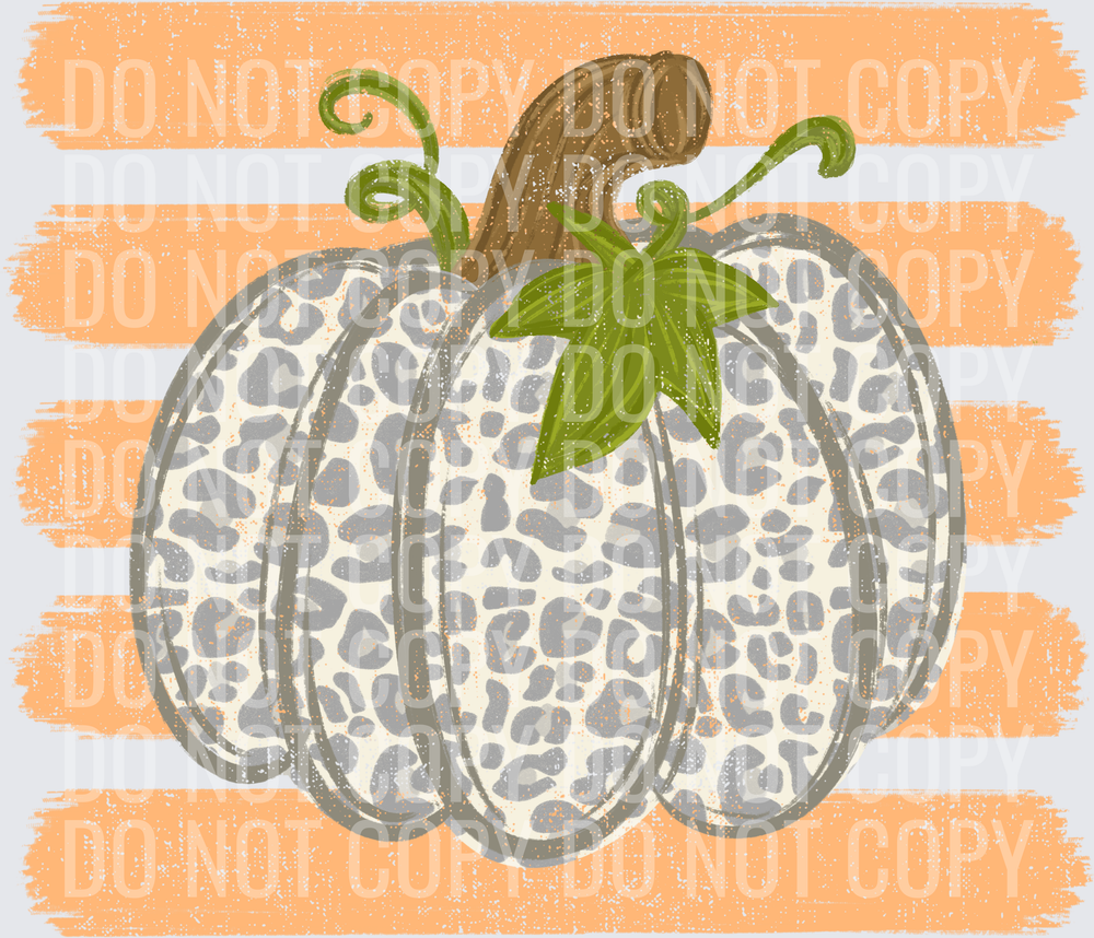leopard pumpkin
