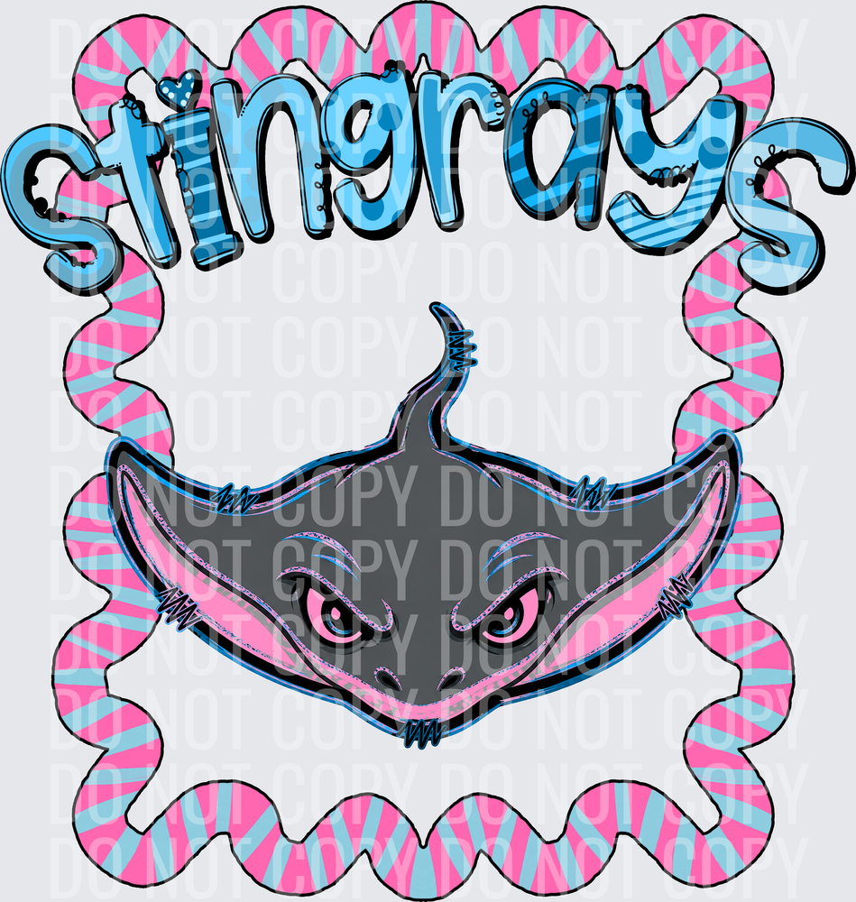 KayndiDesigns 08.26 Whimsy Stingrays