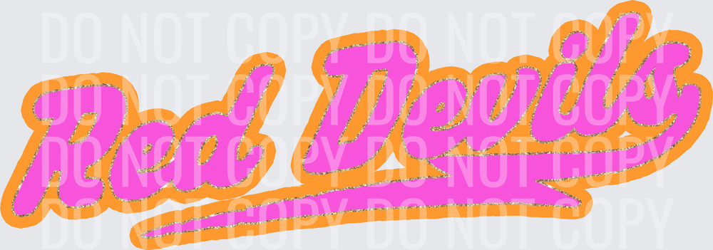 KayndiDesigns 08.26 Prism Script Red Devils