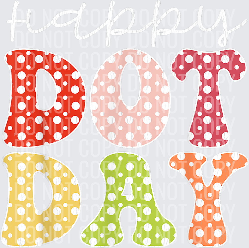 Happy Dot Day 2023, Colorful Pastel International Dot Day T-Shirt