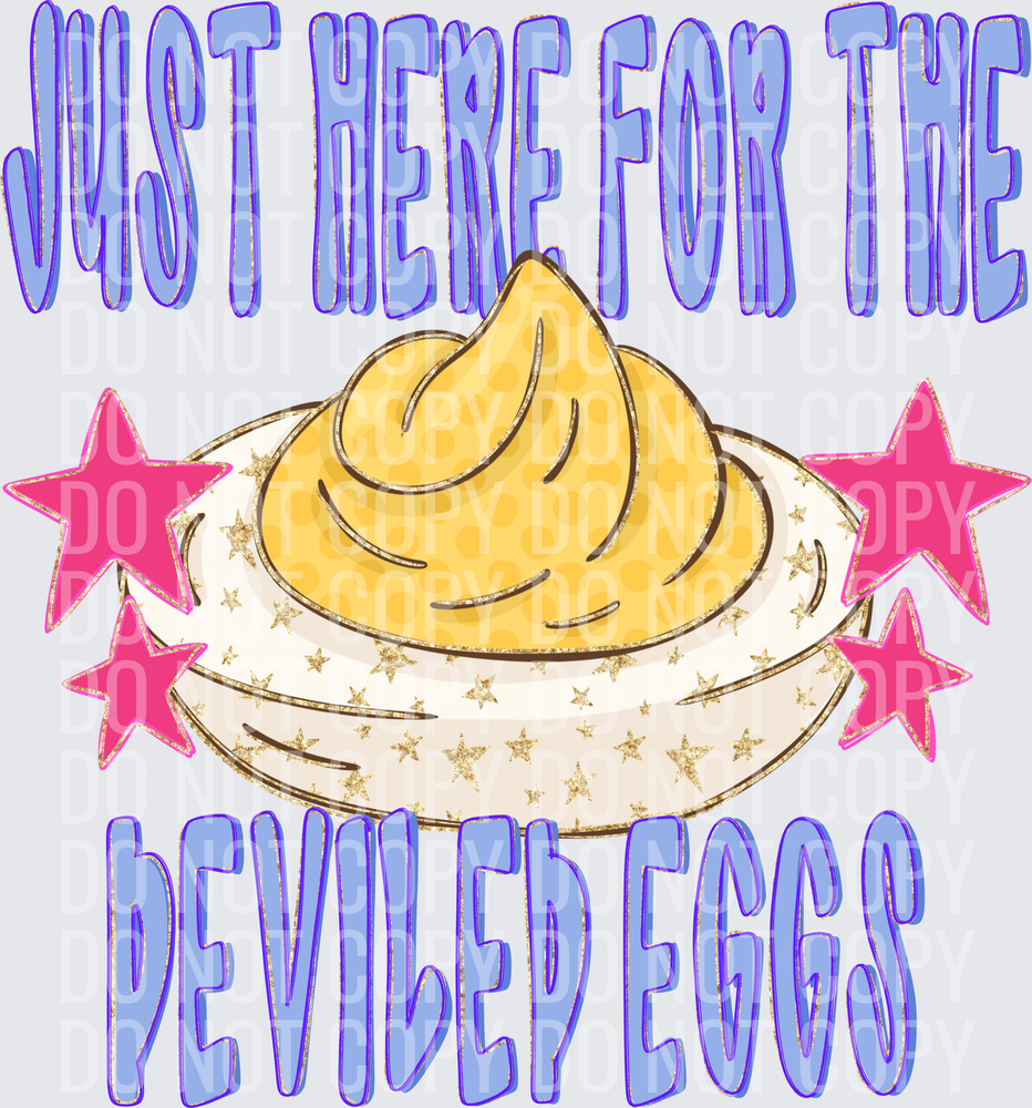 Just here for the deviled eggs