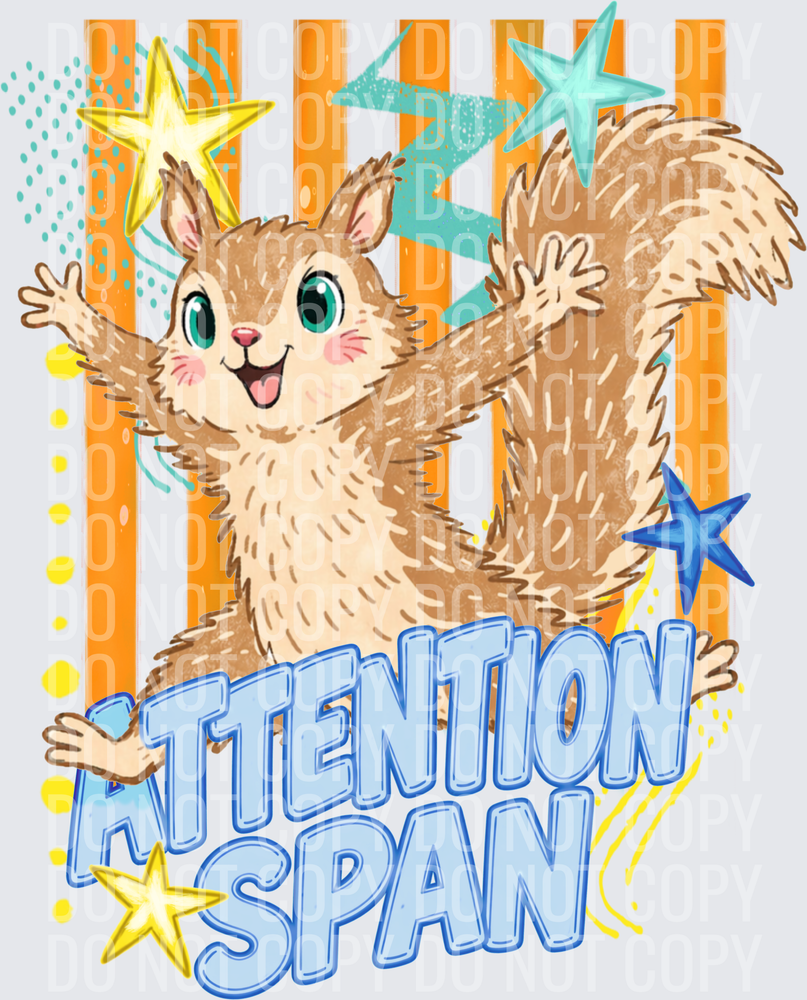 Attention Span Blue