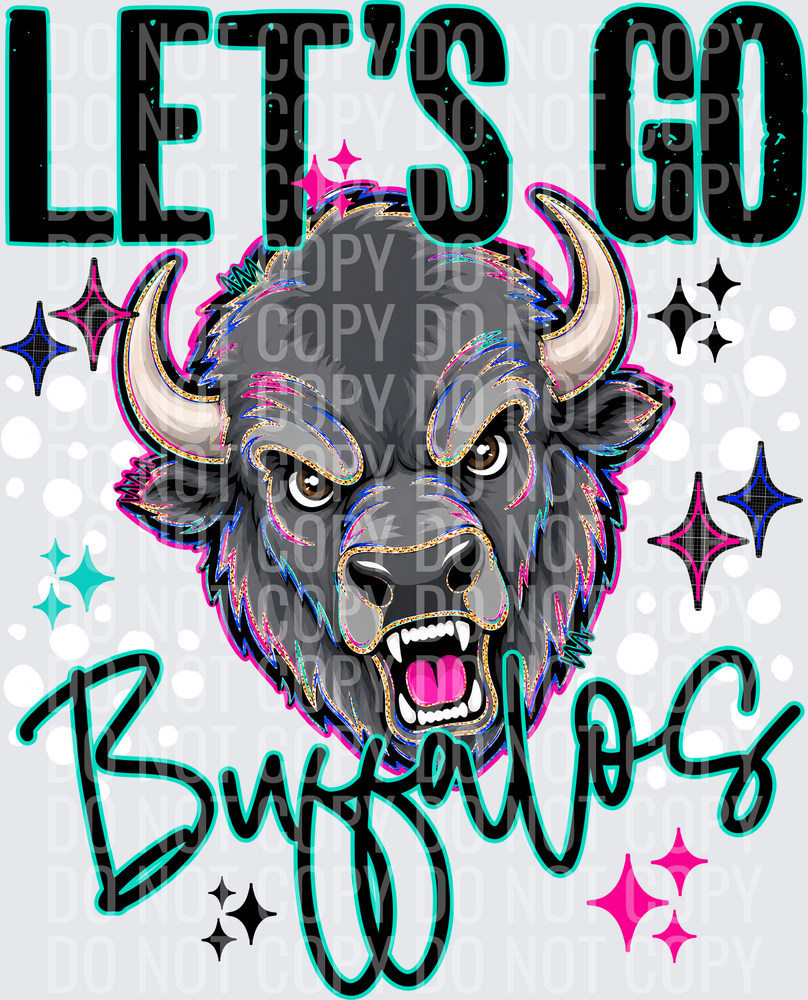 LETS GO MASCOTS BUFFALOS