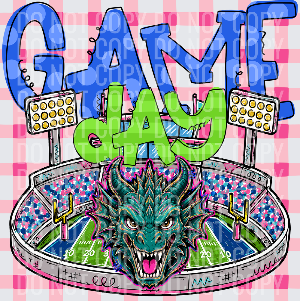 KayndiDesigns 08.26 Game Day Stadium Dragons