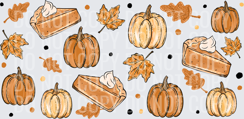 Pumpkin Pie 16oz Wrap