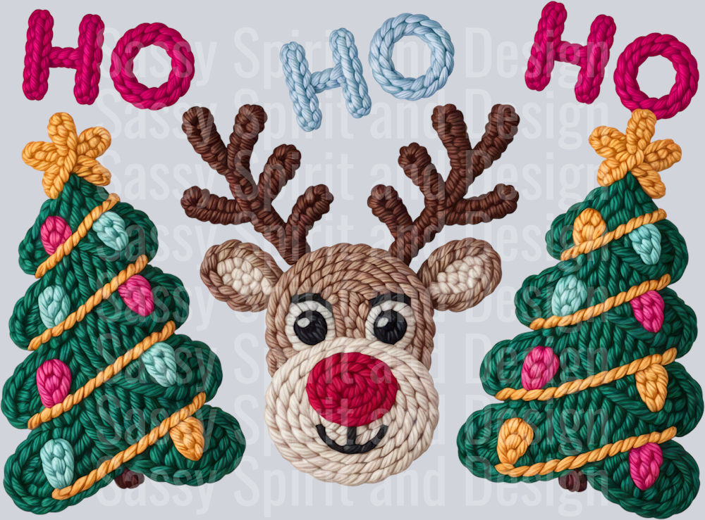 CrochetHoHoHoReindeer