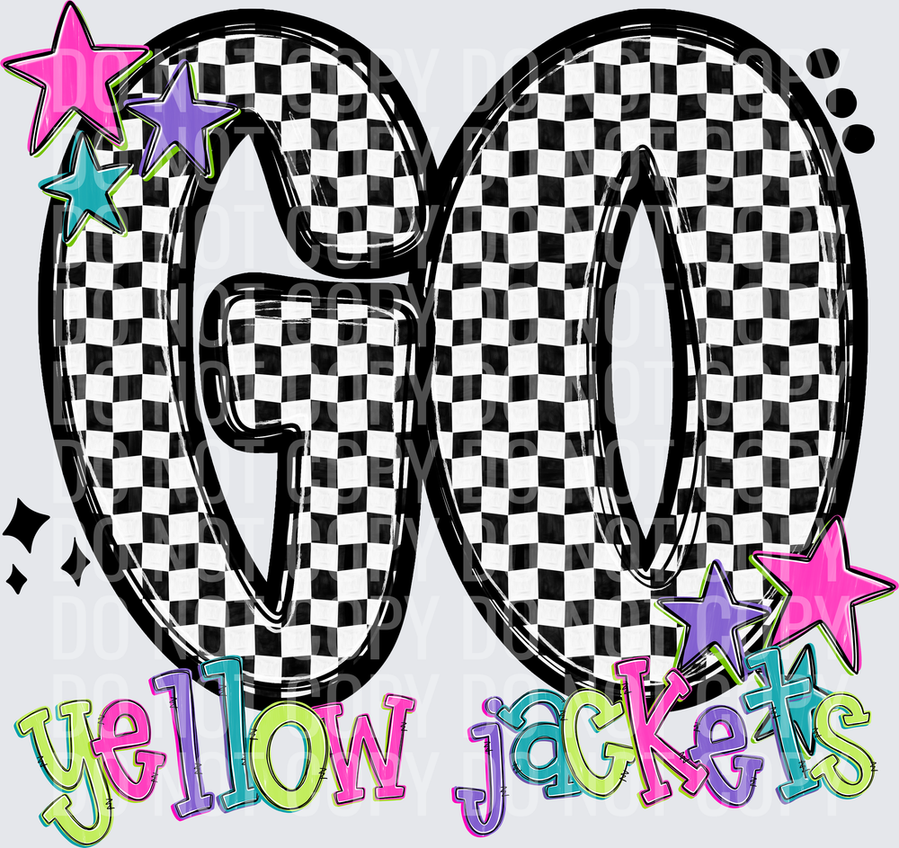 yellow jacketsGo Checker Neons 0926-0025