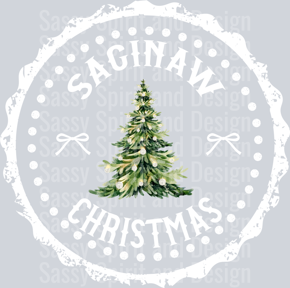SAGINAW CHRISTMAS STAMP