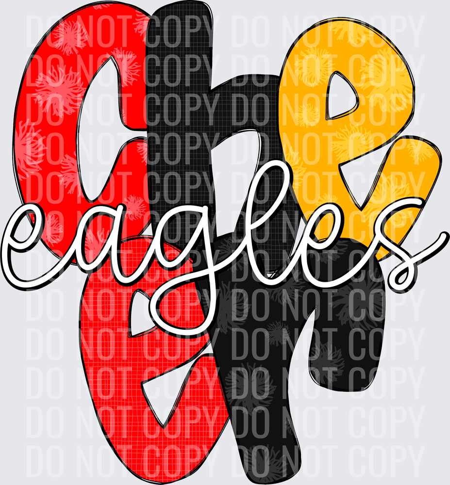 EaglesCheer-RedBlackGold