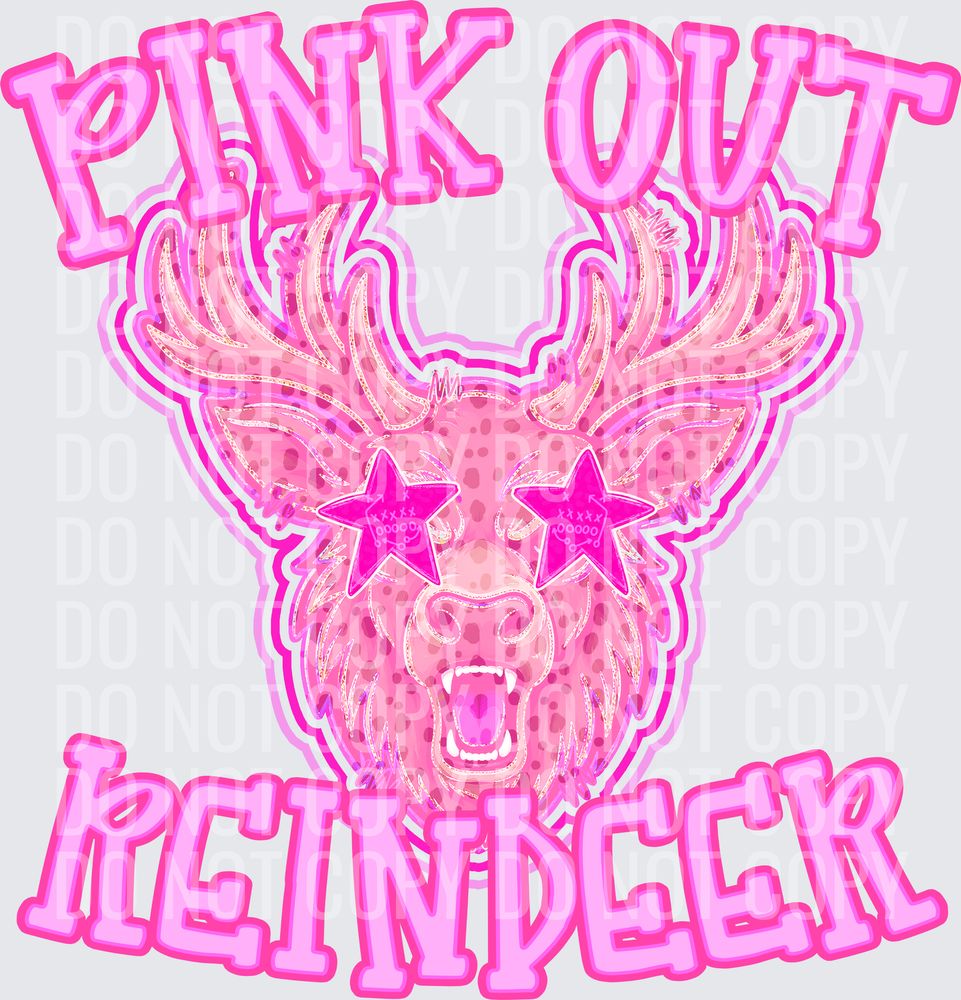 KayndiDesigns 09.26 Pink Out Reindeer