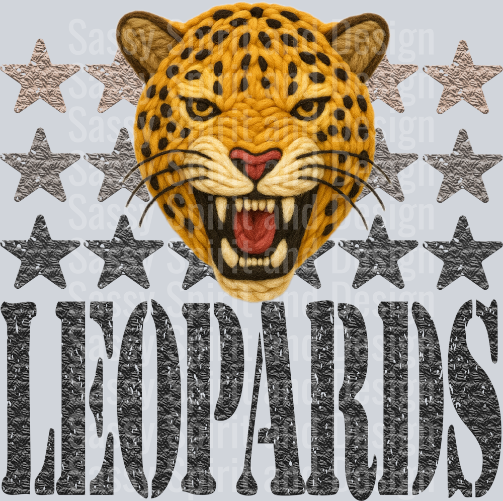 YARN MASCOTS LEOPARDS