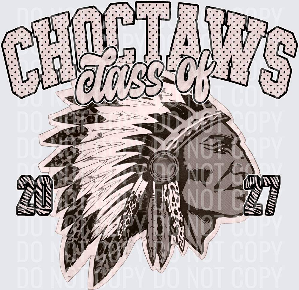 KayndiDesigns 10.26 Class of 2027 Neutral Choctaws