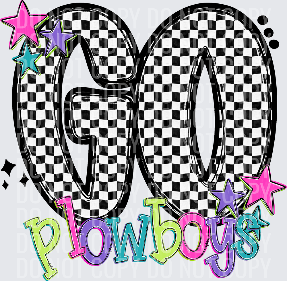 plowboysGo Checker Neons 0926-0025