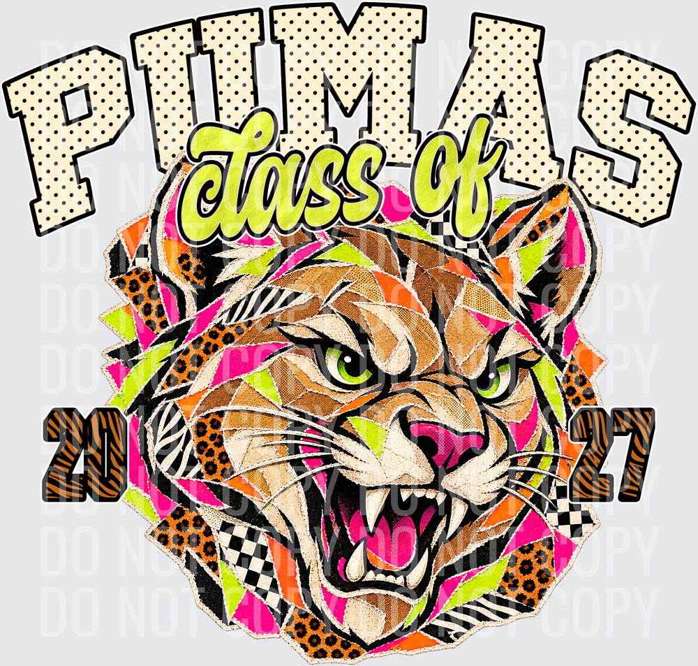 KayndiDesigns 10.26 Class of 2027 Bright Pumas 2
