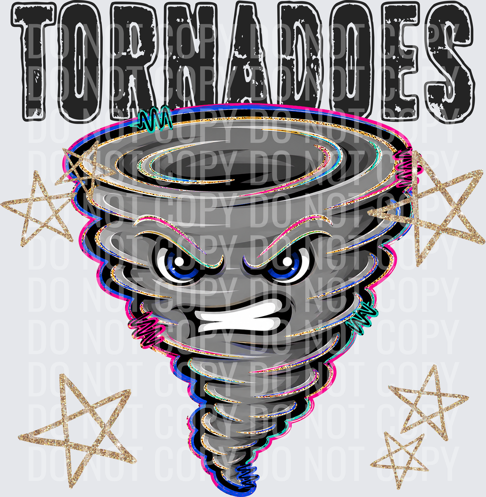 KayndiDesigns 08.26 Grunge Varsity Tornadoes