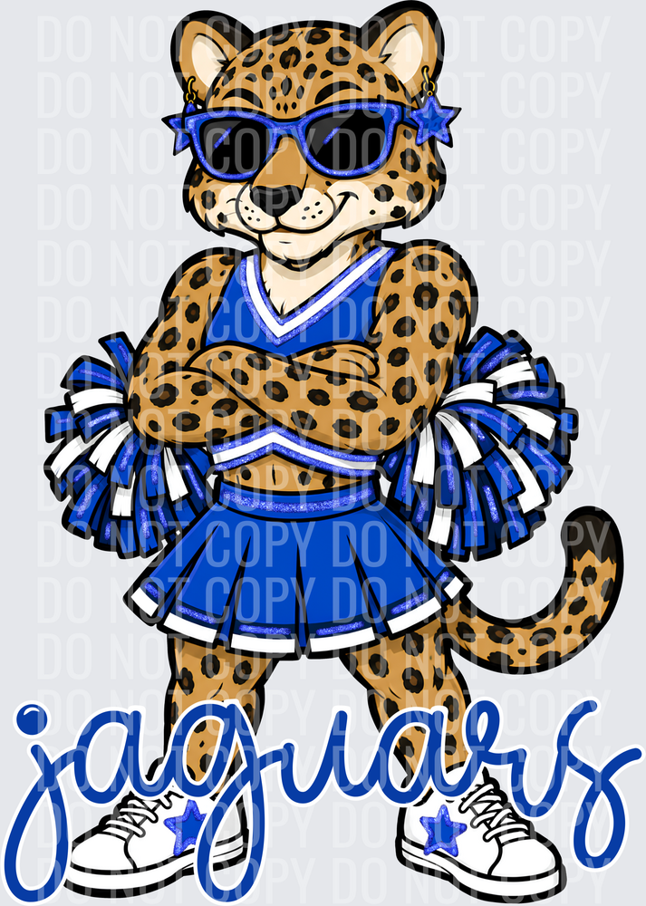 Jaguars Cheer Blue