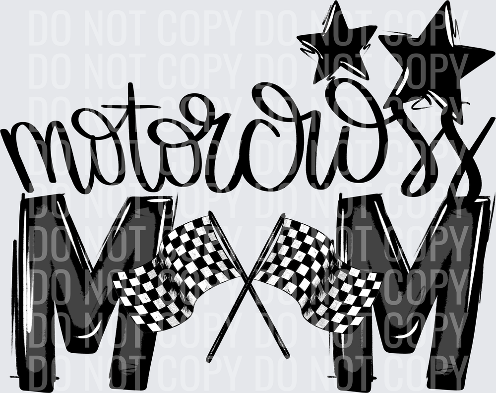 black motorcross