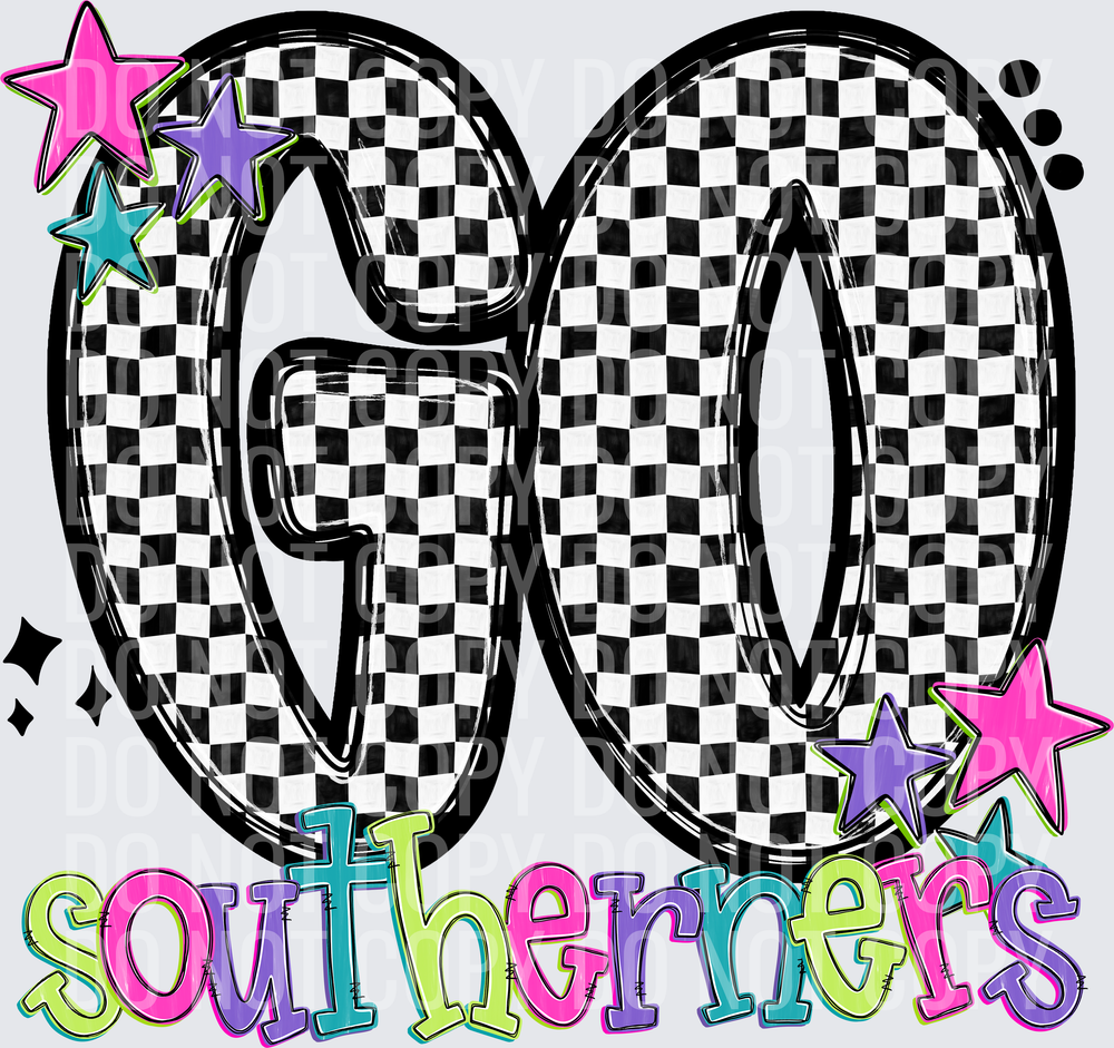 southernersGo Checker Neons 0926-0025