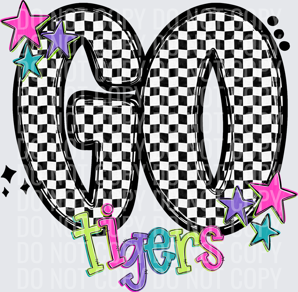 tigersGo Checker Neons 0926-0025