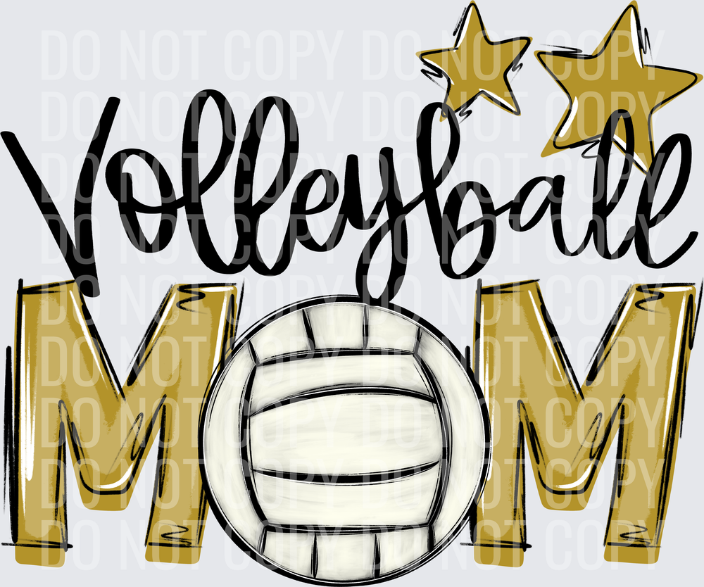 gold volleyball