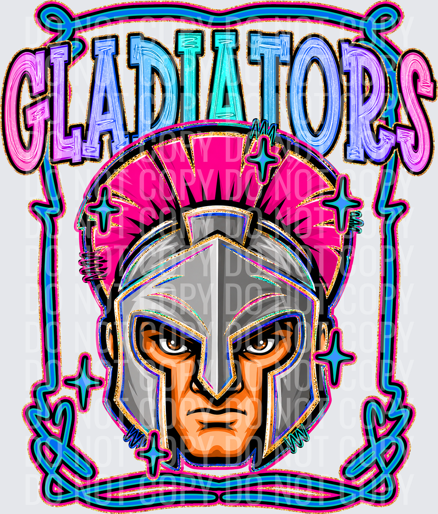 KayndiDesigns 08.26 Retro Pop Gladiators