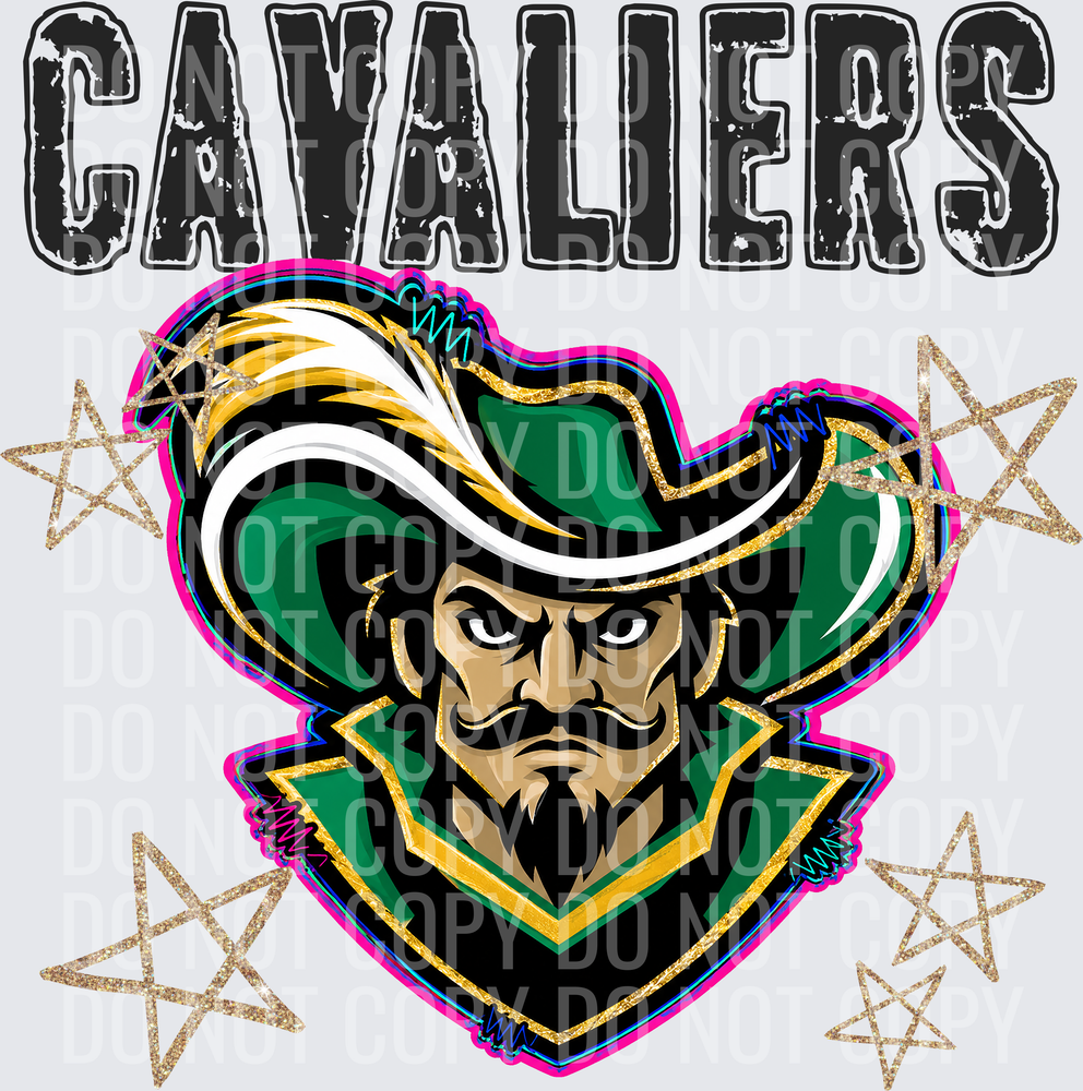 KayndiDesigns 08.26 Grunge Varsity Cavaliers
