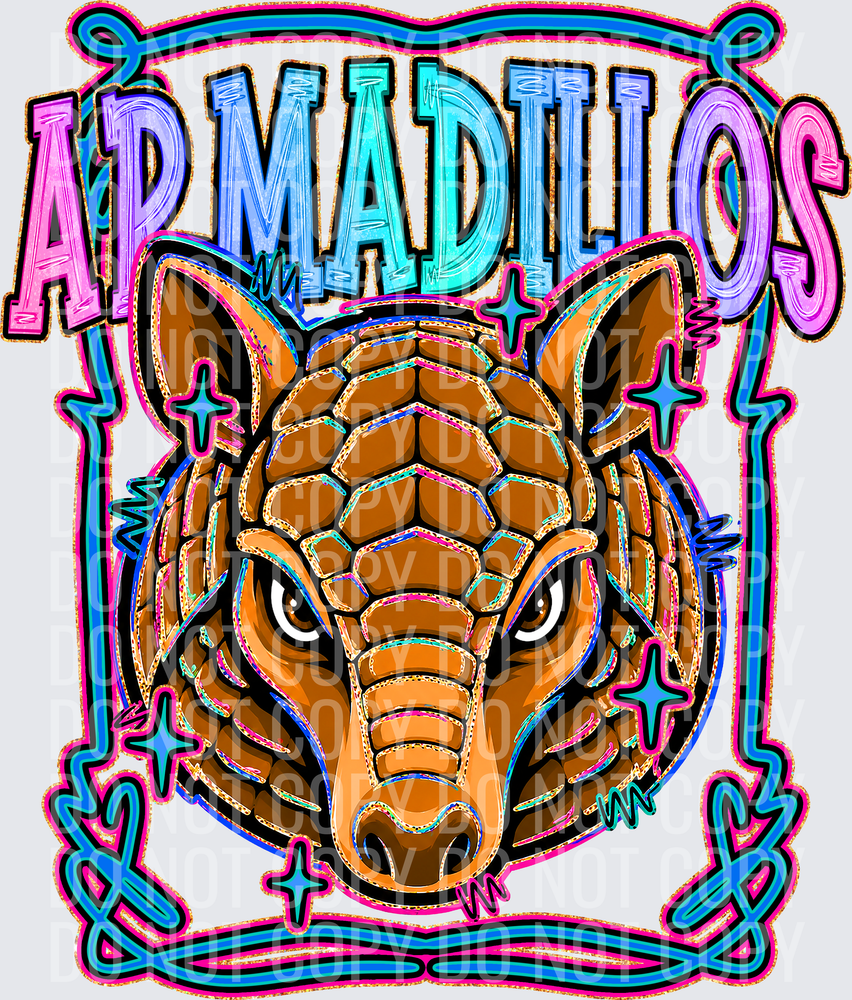 KayndiDesigns 08.26 Retro Pop Armadillos
