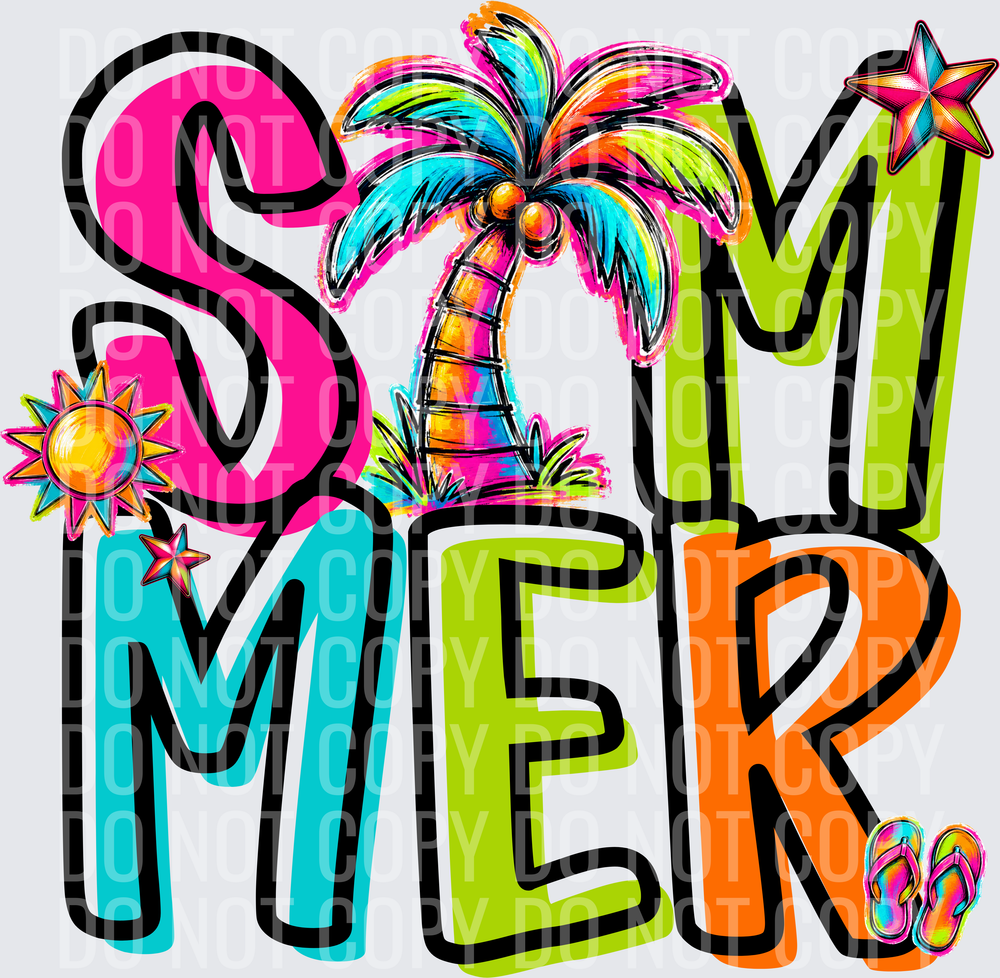 SUMMER PALM TREE
