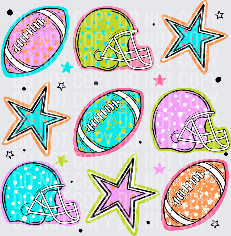 colorful football png