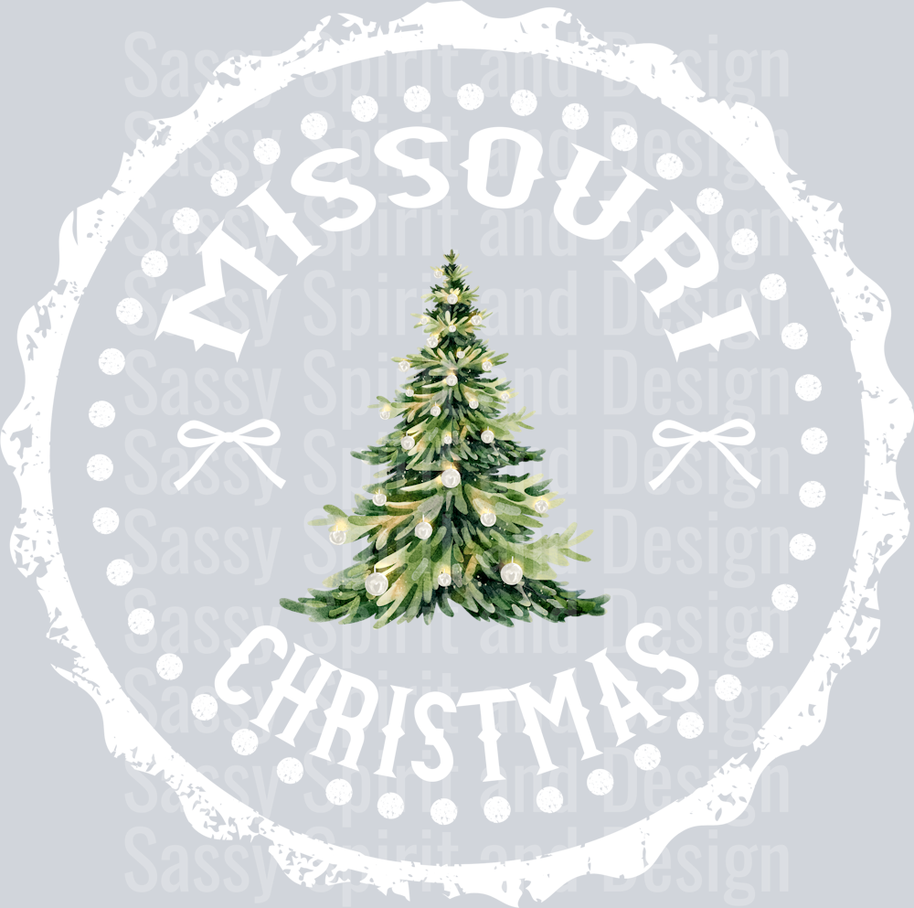 STATE CHRISTMAS STAMP Missouri