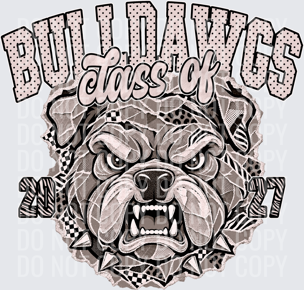 KayndiDesigns 10.26 Class of 2027 Neutral Bulldawgs 7