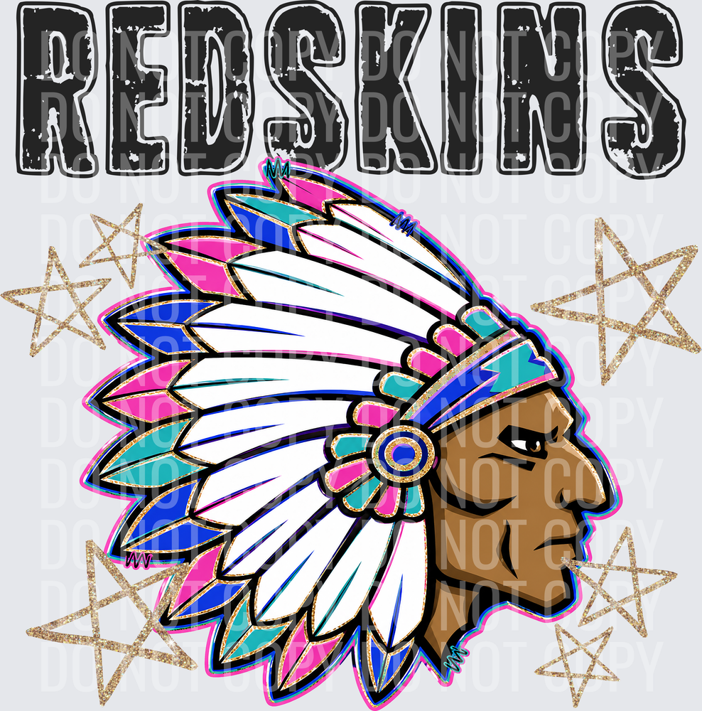 KayndiDesigns 08.26 Grunge Varsity Redskins 2