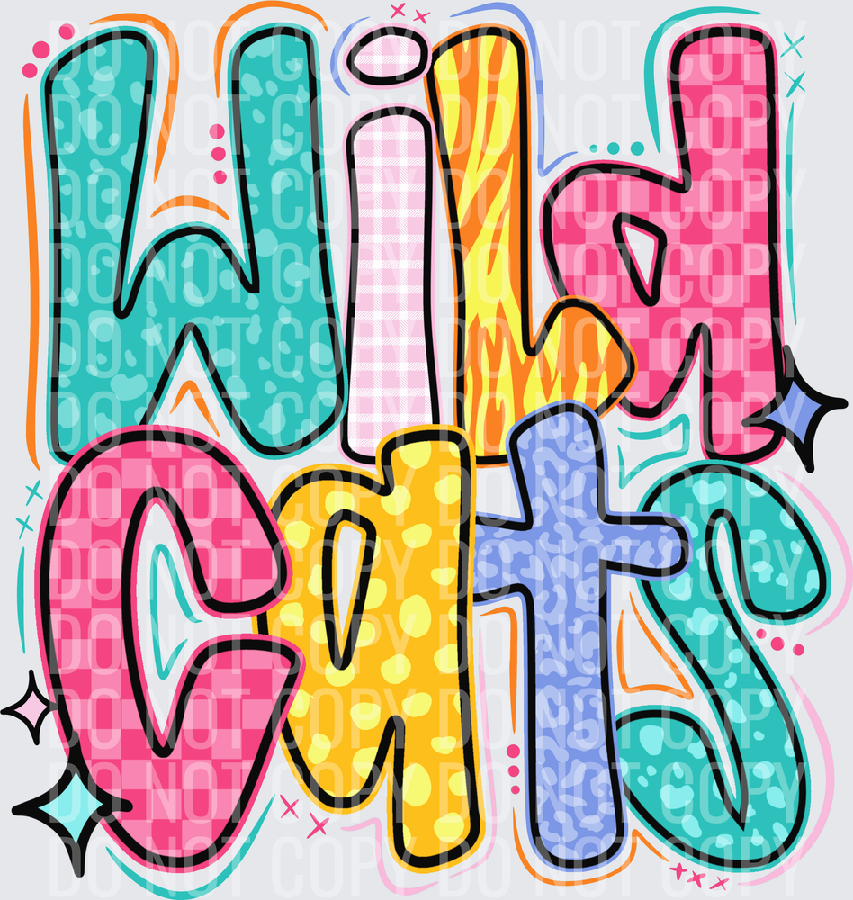 Wildcats doodle bright
