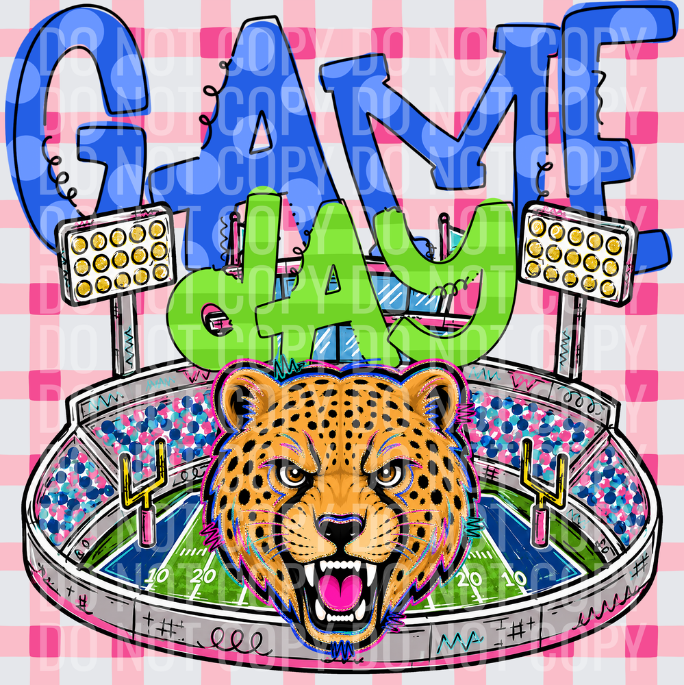 KayndiDesigns 08.26 Game Day Stadium Cheetahs