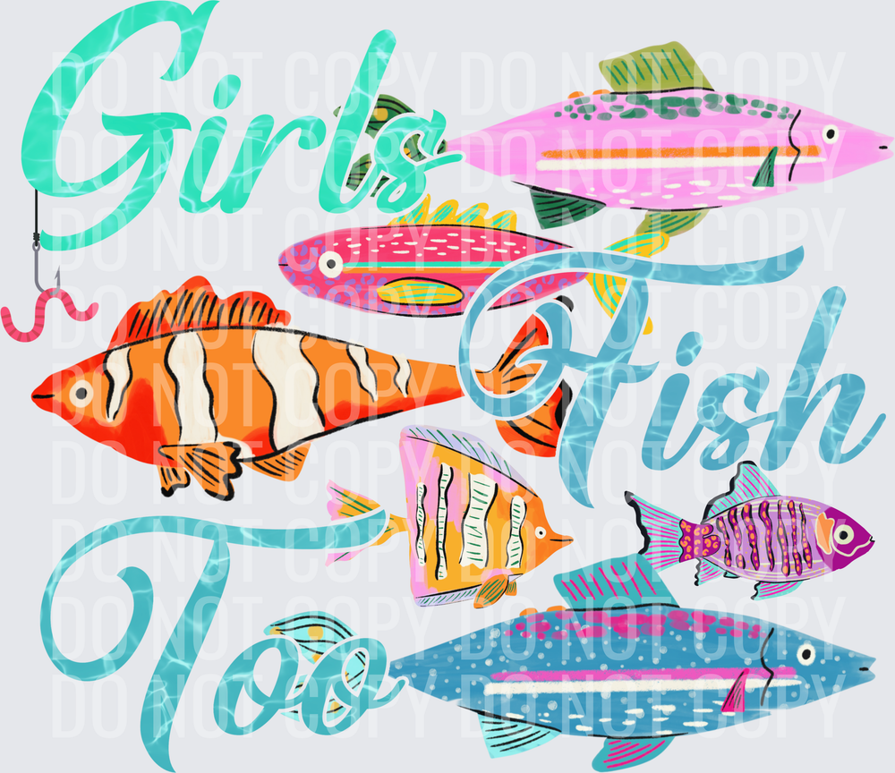 Girls fish too