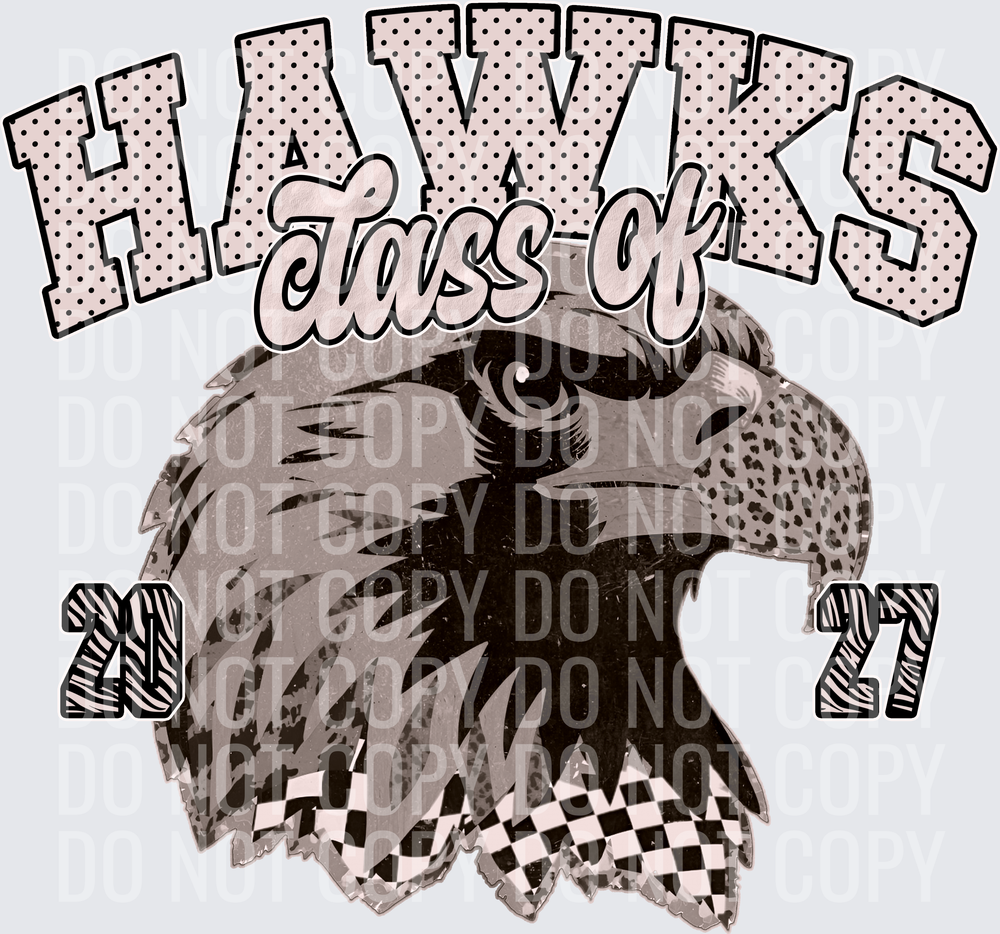 KayndiDesigns 10.26 Class of 2027 Neutral Hawks