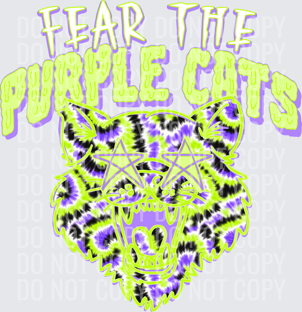 KayndiDesigns 09.26 Fear the Purple Cats