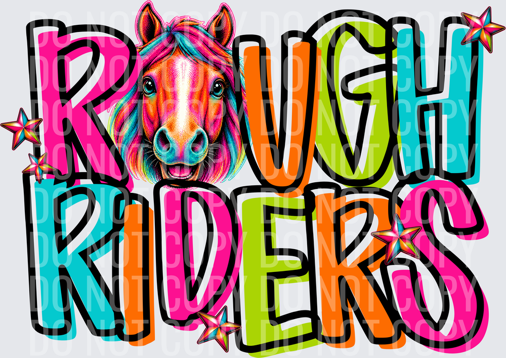ROUGHRIDERS HORSE