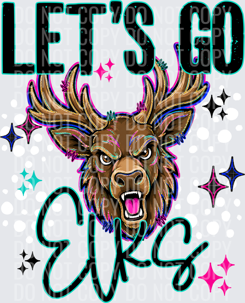 LETS GO MASCOTS ELKS