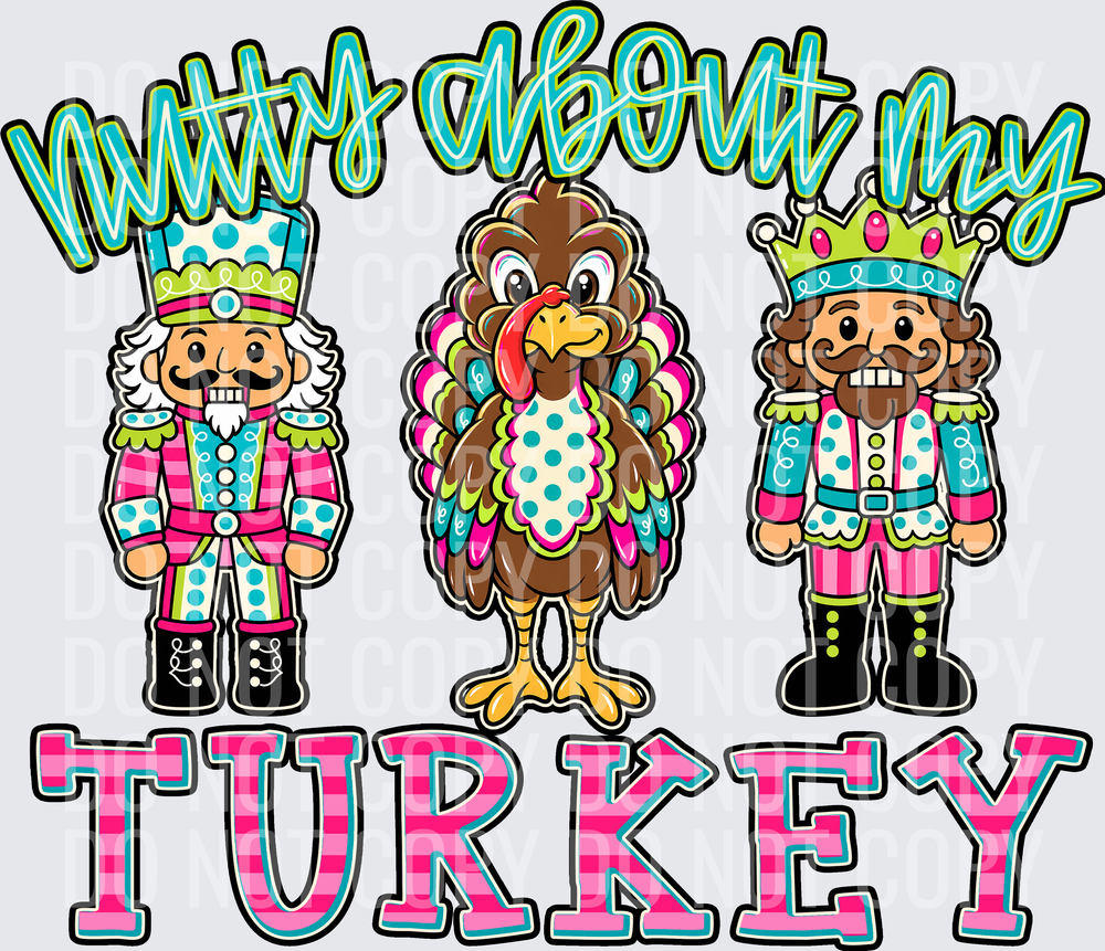 KayndiDesigns 10.26 Nutty About My Turkeys