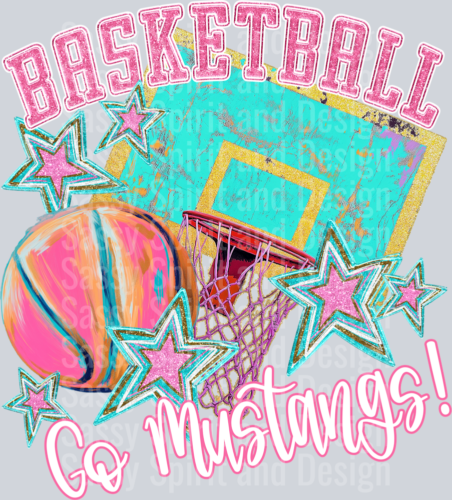 BRIGHT BASKETBALL GO MUSTANGS