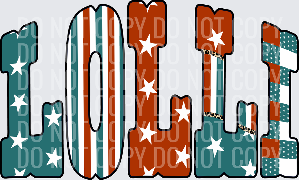 Patriotic lolli
