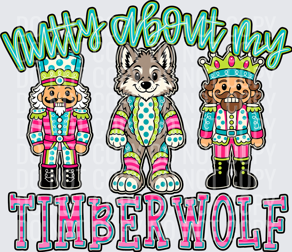 KayndiDesigns 10.26 Nutty About My Timberwolves
