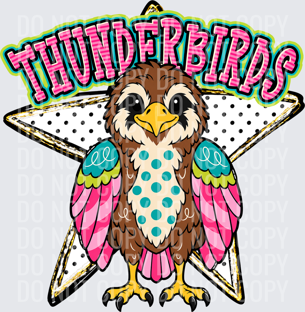 KayndiDesigns 10.26 Pattern Parade Star Thunderbirds