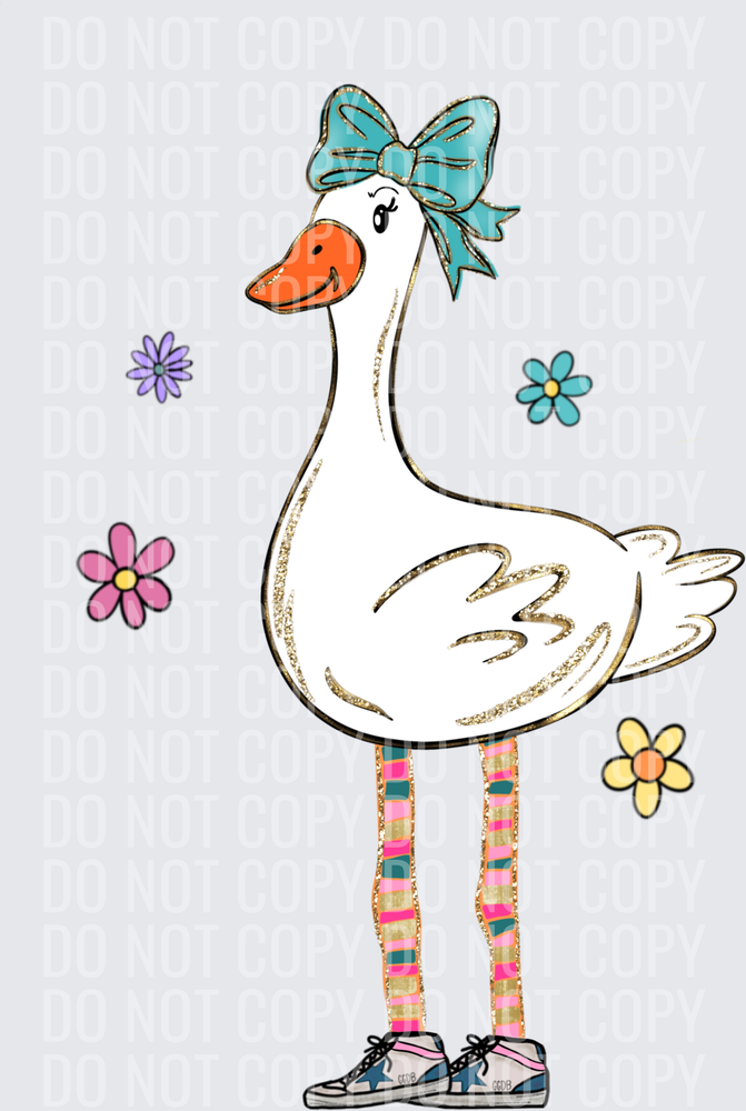 Golden goose floral
