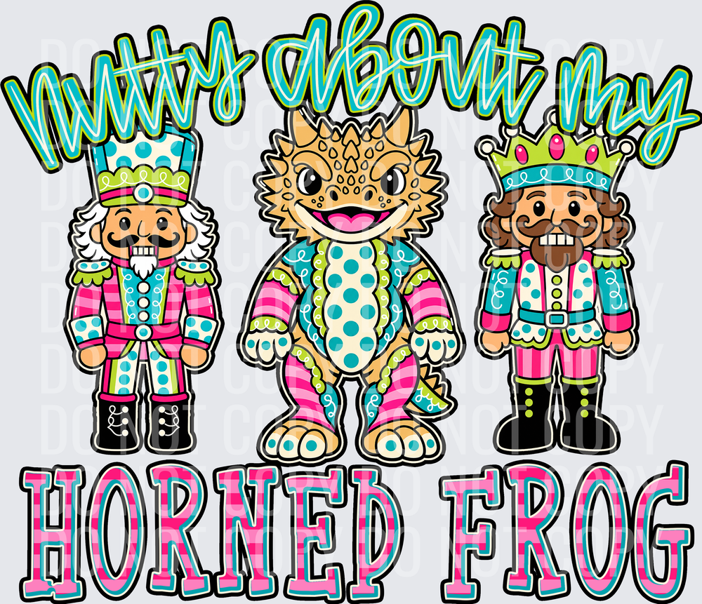 KayndiDesigns 10.26 Nutty About My Horned Frogs