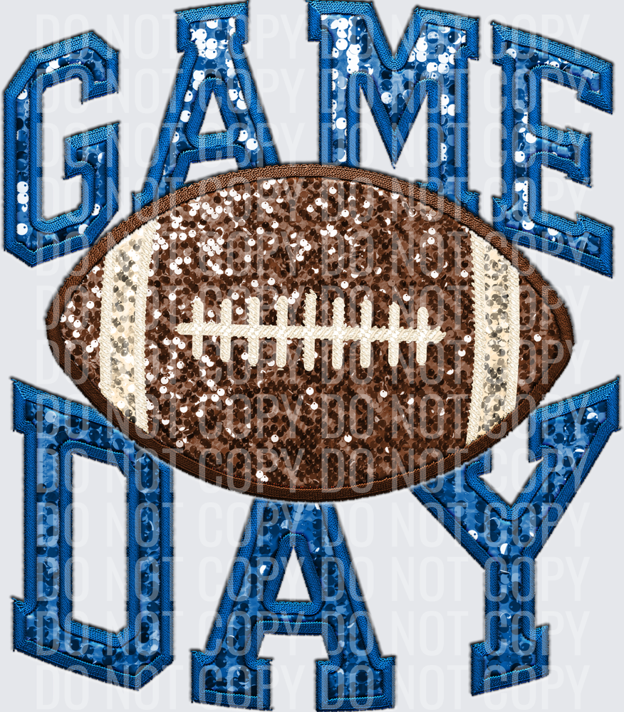 KayndiDesigns 06.26 Game Day Sequin Embriodery 12 Blue