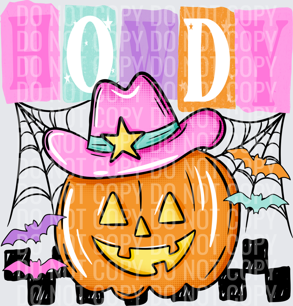 Howdy western pumpkin