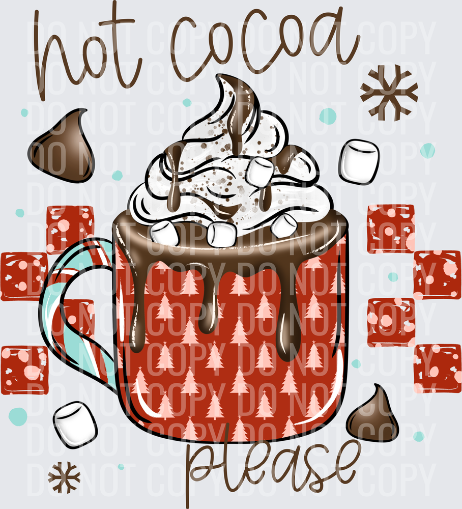 Hot cocoa black